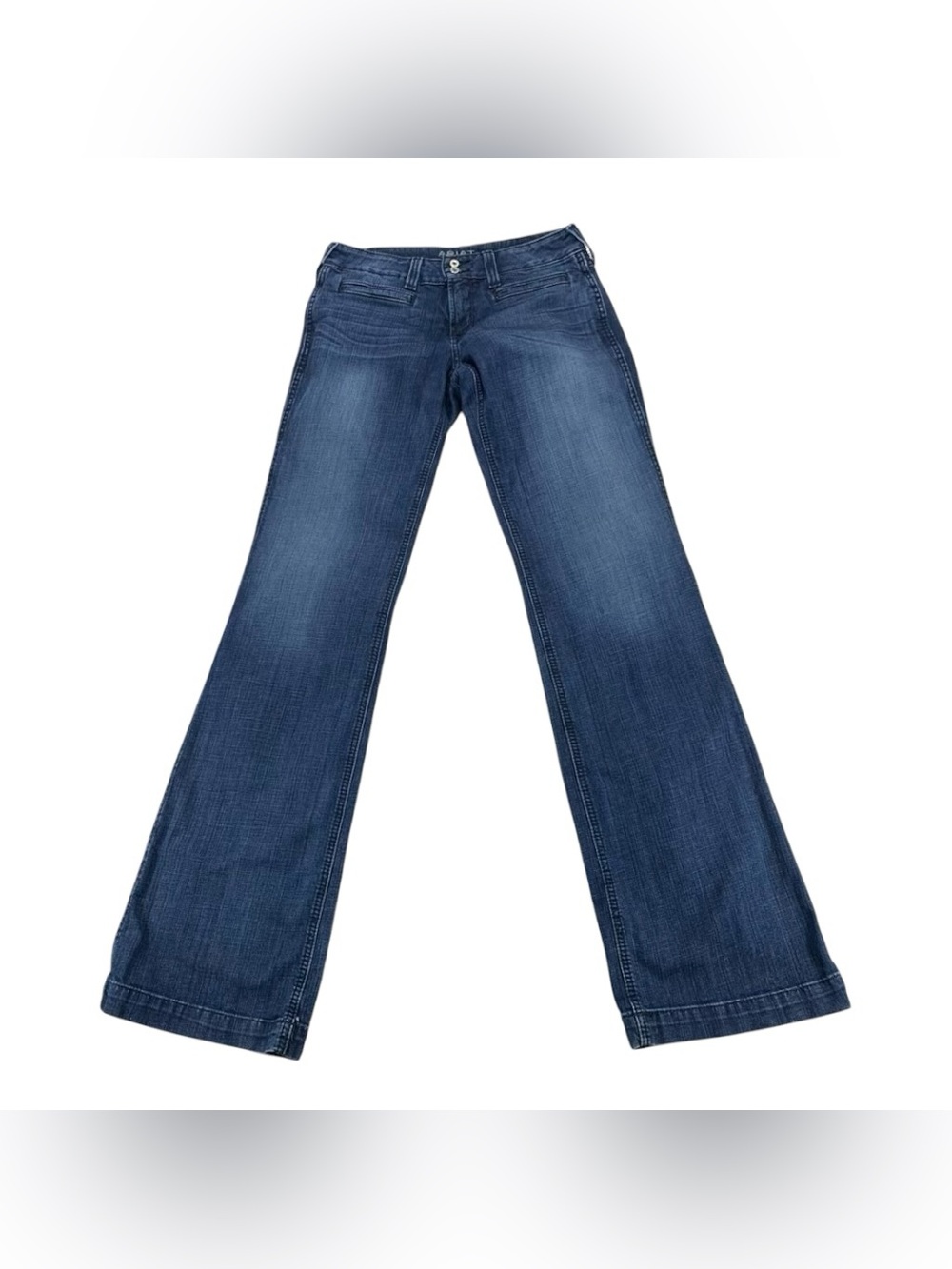 Ariat Ella Trouser Jeans Women’s 30XL Bluebell Wide Leg Flare Western